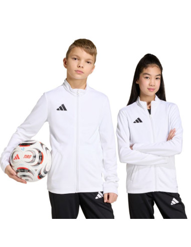 Bluza dla dzieci adidas entrada 26 track biała jz6605