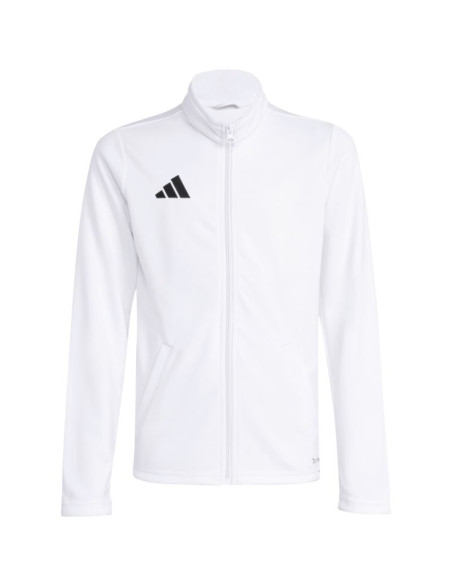 Bluza dla dzieci adidas entrada 26 track biała jz6605