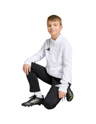 Bluza dla dzieci adidas entrada 26 track biała jz6605