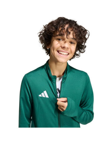 Bluza dla dzieci adidas entrada 26 track zielona ke9837