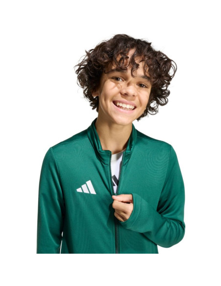 Bluza dla dzieci adidas entrada 26 track zielona ke9837