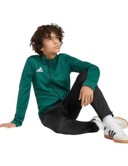 Bluza dla dzieci adidas entrada 26 track zielona ke9837