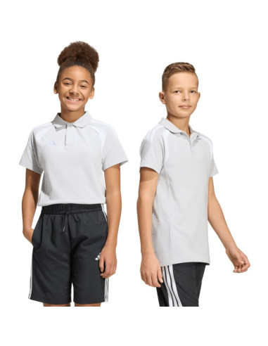 Koszulka dla dzieci adidas tiro 26 league polo szara kf3405