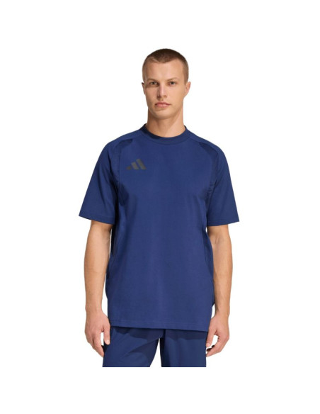 Koszulka męska adidas tiro 26 travel tee granatowa kd1119