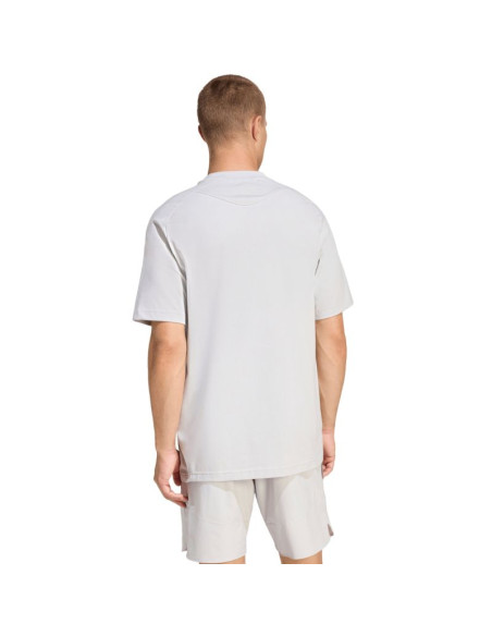 Koszulka męska adidas tiro 26 travel tee jasnoszara kd1120