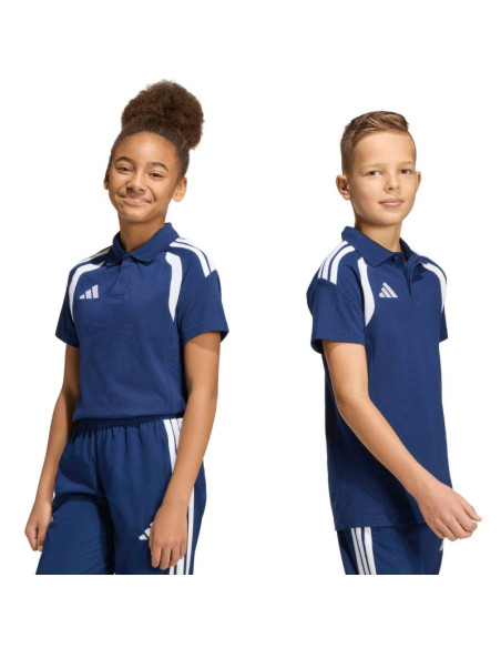 Koszulka dla dzieci adidas tiro 26 league polo granatowa kf3406