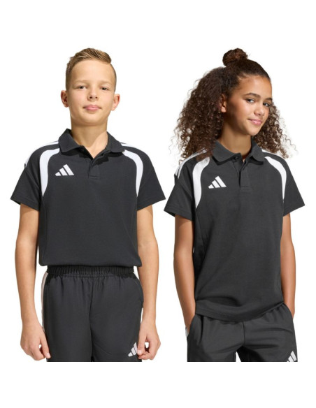 Koszulka dla dzieci adidas tiro 26 league polo czarna kf3407