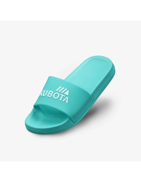 Klapki kubota basenowe damskie basic turkusowe kkb007