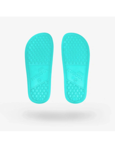 Klapki kubota basenowe damskie basic turkusowe kkb007