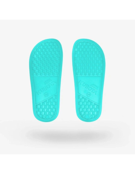 Klapki kubota basenowe damskie basic turkusowe kkb007