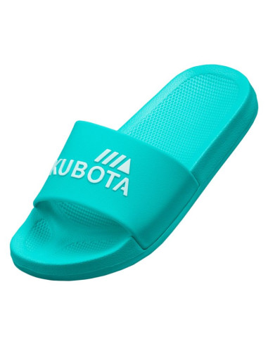 Klapki kubota basenowe damskie basic turkusowe kkb007