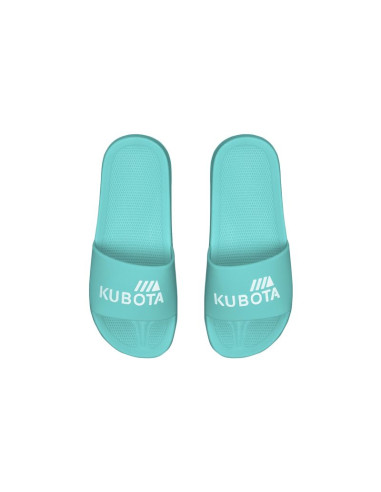 Klapki kubota basenowe damskie basic turkusowe kkb007
