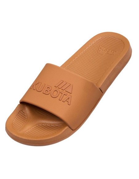 Klapki basenowe basic plain camel kubkbb-ss24-03-21