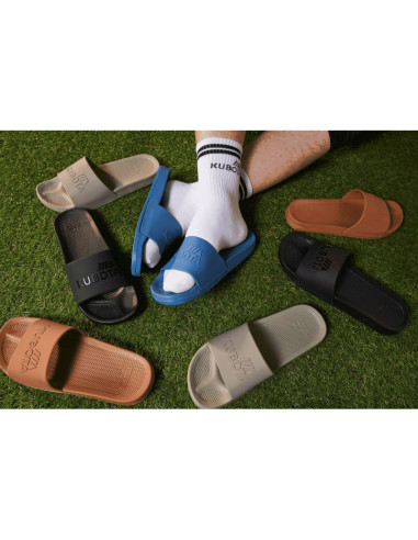 Klapki basenowe basic plain camel kubkbb-ss24-03-21