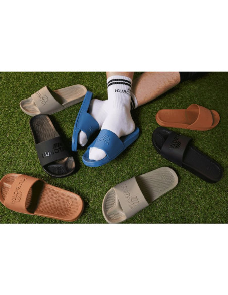 Klapki basenowe basic plain camel kubkbb-ss24-03-21