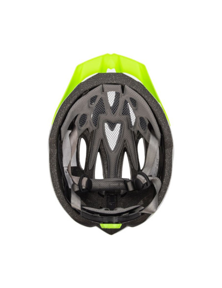 Kask meteor gruver l 58-61 cm biało-zielony 24802
