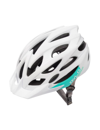 Kask rowerowy meteor ovlo m 55-58 cm biało-miętowy 17862