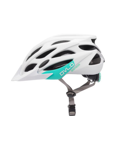 Kask rowerowy meteor ovlo m 55-58 cm biało-miętowy 17862