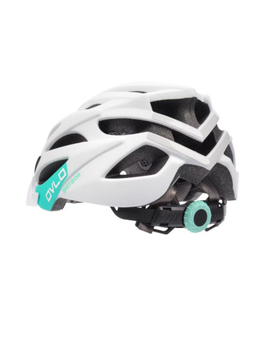 Kask rowerowy meteor ovlo m 55-58 cm biało-miętowy 17862