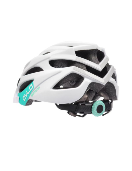 Kask rowerowy meteor ovlo m 55-58 cm biało-miętowy 17862
