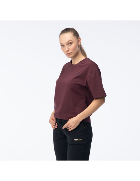 Damska koszulka z krótkim rękawem froxali w