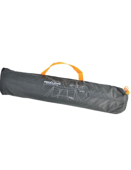 Parawan plażowy 4x1,4m w pokrowcu szary redcliffs