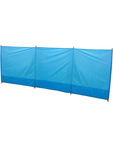 Parawan plażowy 4x1,4m w pokrowcu niebieski redcliffs