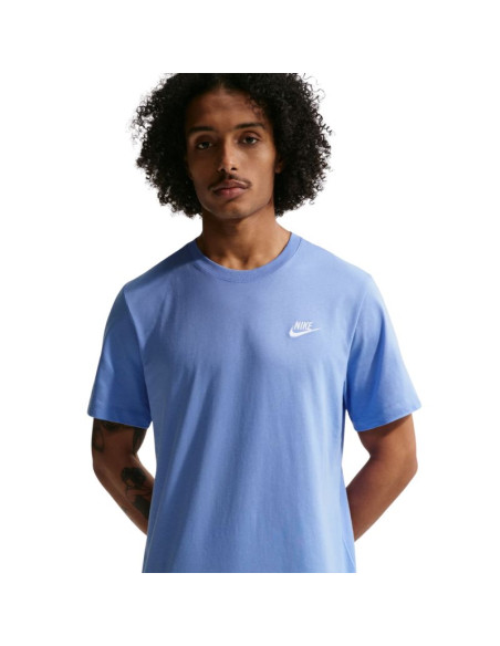 Koszulka męska nike club tee niebieska ar4997 494
