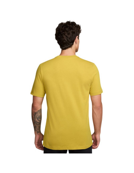 Koszulka męska club tee żółta ar4997 389