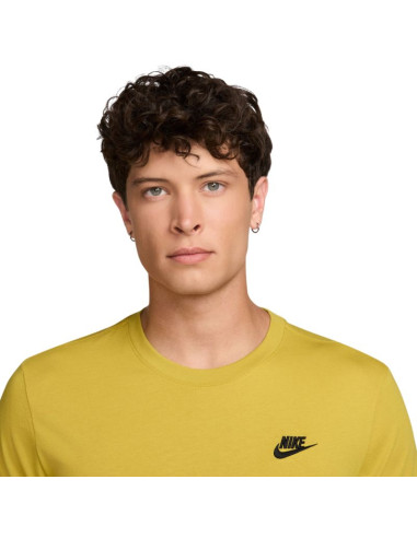 Koszulka męska club tee żółta ar4997 389