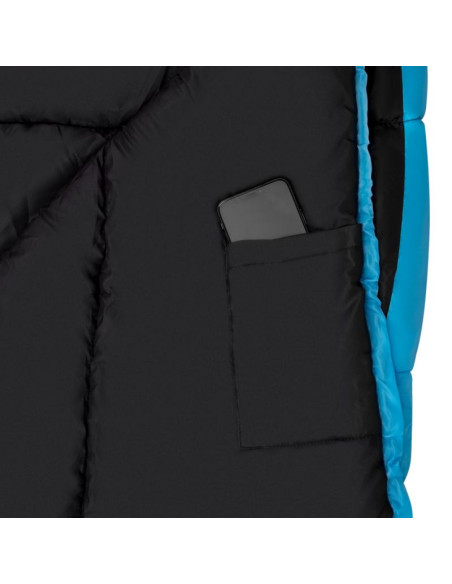 Śpiwór nils camp nc2012 czarno-niebieski