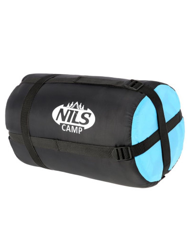 Śpiwór nils camp nc2012 czarno-niebieski