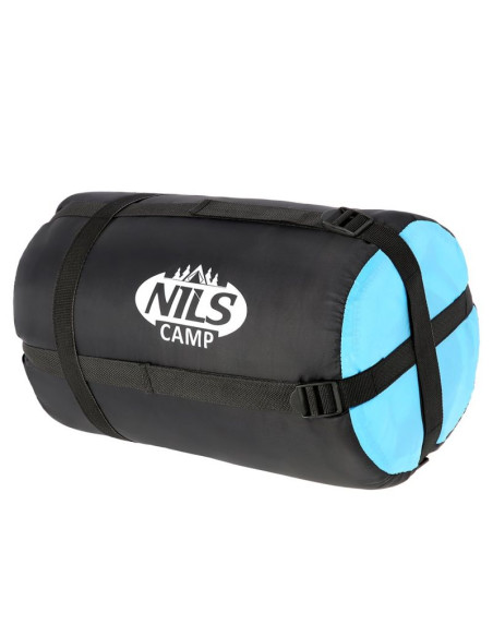 Śpiwór nils camp nc2012 czarno-niebieski
