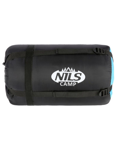Śpiwór nils camp nc2012 czarno-niebieski