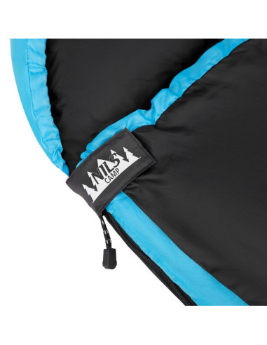 Śpiwór nils camp nc2012 czarno-niebieski