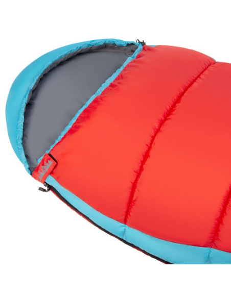 Śpiwór nils camp nc2012 czerwono-niebieski