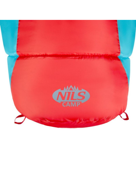 Śpiwór nils camp nc2012 czerwono-niebieski