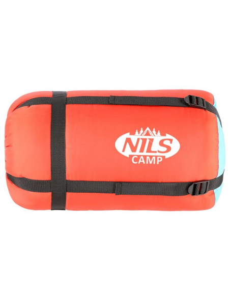 Śpiwór nils camp nc2012 czerwono-niebieski