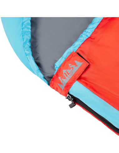 Śpiwór nils camp nc2012 czerwono-niebieski