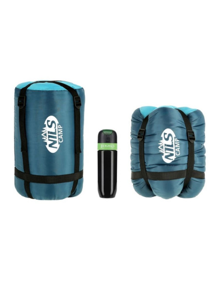 Śpiwór nils camp nc2012 szaro-niebieski