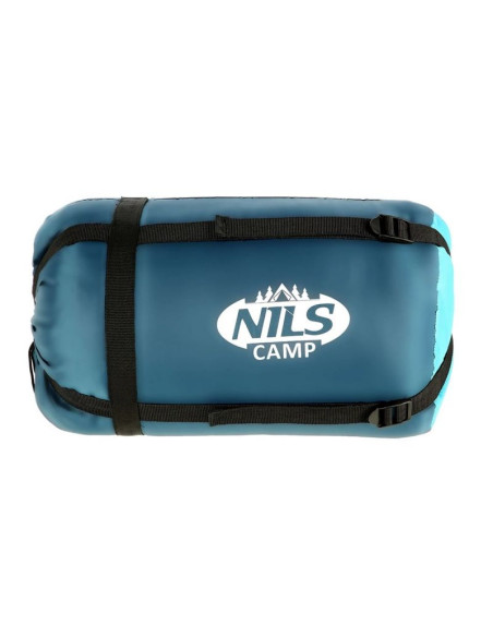 Śpiwór nils camp nc2012 szaro-niebieski