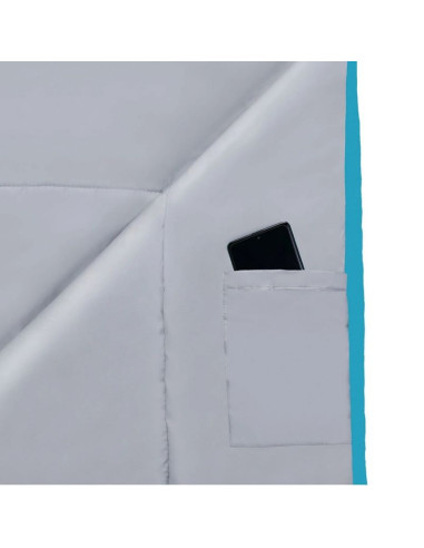 Śpiwór nils camp nc2012 szaro-niebieski