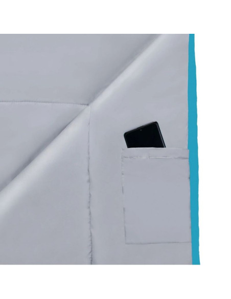 Śpiwór nils camp nc2012 szaro-niebieski