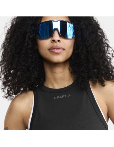 Damska koszulka bez rękawów core essence mesh singlet w