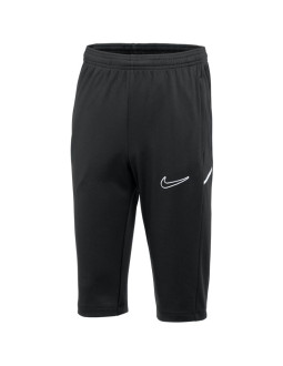 Spodnie dla dzieci nike dri-fit academy 25 3/4 czarne fz9800 010