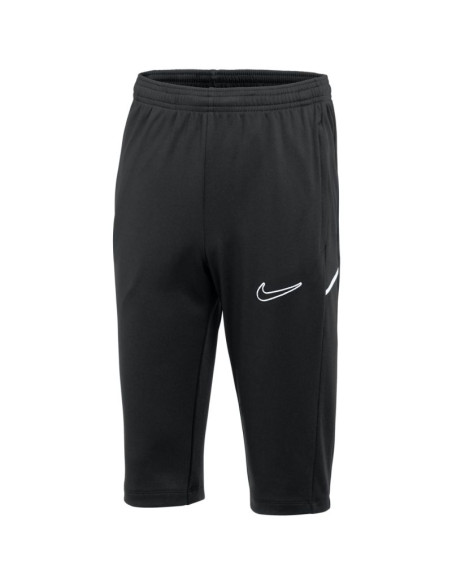 Spodnie dla dzieci nike dri-fit academy 25 3/4 czarne fz9800 010
