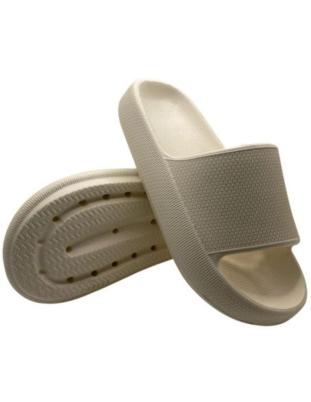 Klapki damskie piankowe na plażę outhorn othwss24fslif004-11s