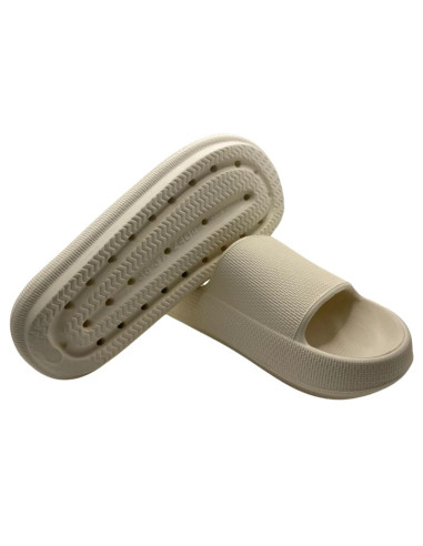 Klapki damskie piankowe na plażę outhorn othwss24fslif004-11s