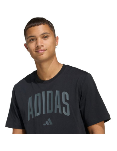 Koszulka męska adidas collegiate lineage czarna kh4592