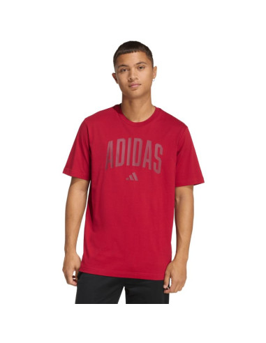 Koszulka męska adidas collegiate lineage czerwona kh4593